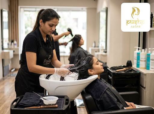 Is your hair feeling dry, frizzy or lifeless? At Pushp Salon in Rajkot, we specialise in advanced…