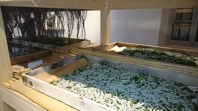 Musée Magnanerie - élevage de vers à soie - Lagorce ARDECHE