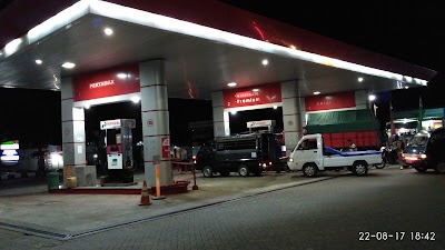 Photos of Pertamina gas station Pasti Pas Arjosari Pacitan.