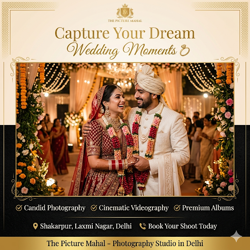 Make your wedding day unforgettable with The Picture Mahal – Photography Studio in Delhi 💍📸 post image