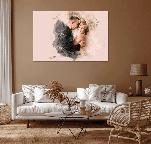 Rand-Photoart - Wandbilder Leinwandbilder mit spezialeffekte - Thumbnail