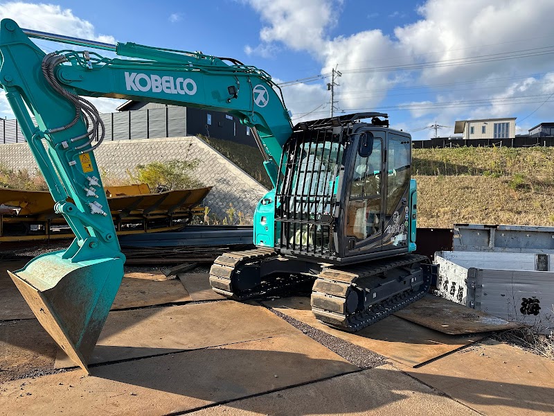 (株)角商店 鉄屑処理工場(スクラップヤード)