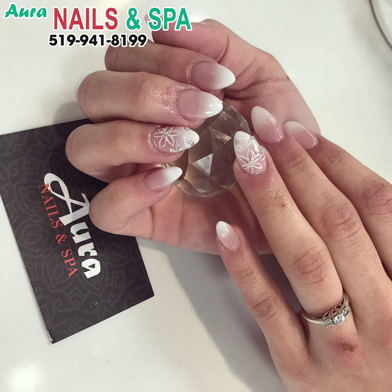 Aura Nails & Spa Nail salon in Orangeville ON, L9W 3J8