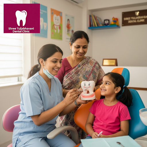 Healthy smiles start early. At Shree Tuljabhavani Dental Clinic in Nashik, we focus on gentle, ch…