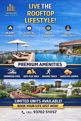🏡 Premium Flats in Prime Location with Rooftop Amenities