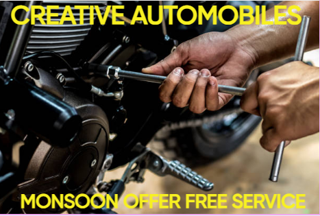 MONSOON OFFER FREE BIKE SERVICE
