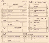Menu Mama Dumpling Page 2
