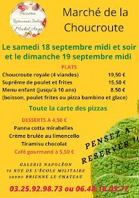 Menu Restaurant Pizzeria Michel Ange Page 6