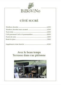 Menu BiBoViNo - Restaurant/Cave à vins Page 5