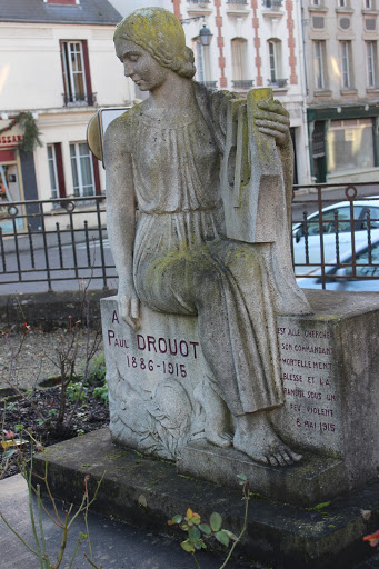 statue Hommage Paul drouot - Thumbnail