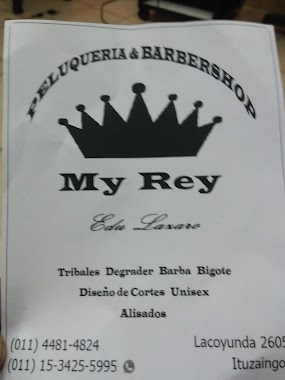 Estilista & barbershop my rey, Author: Jorgr Vallejos