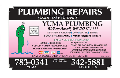 Yuma Plumbing Gallery - United States