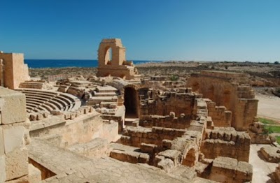 Photos of Sabratha Ancient Theatre
