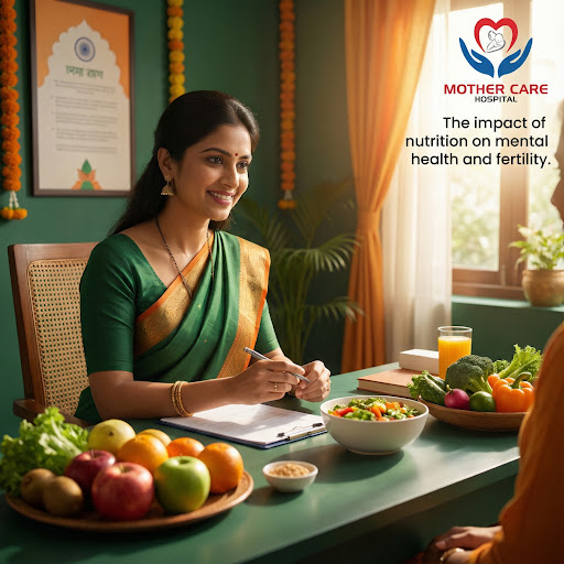 Nutrition plays a crucial role in mental health and fertility.   post image