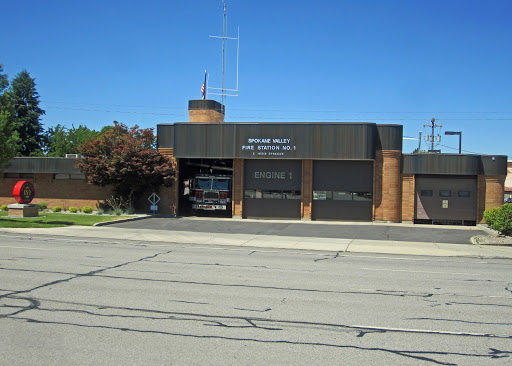 Spokane Valley Fire Department Station #1 - University Logo