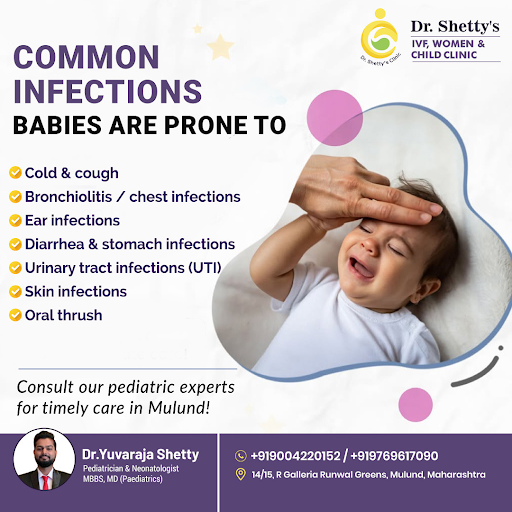 Babies are more vulnerable to infections, but timely care can prevent complications. 