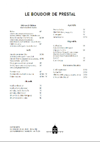 Menu Domaine De Prestal Page 1