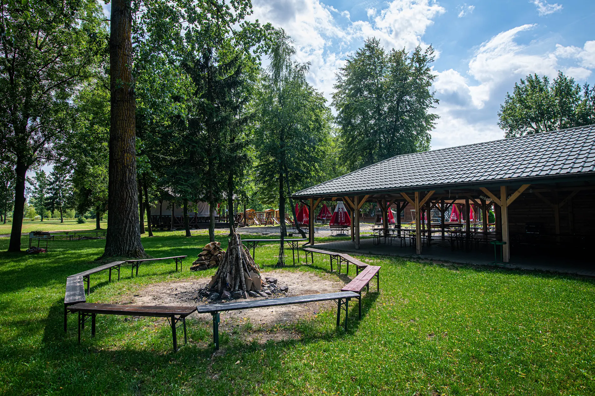 Camping on the Pilica