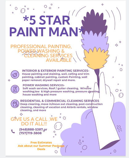 5 Star Paint Man Gallery - United States