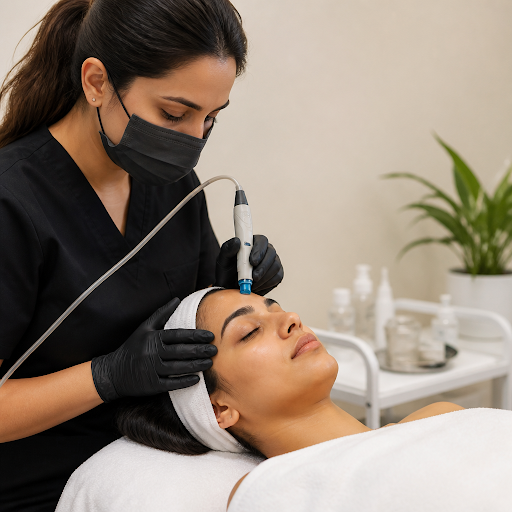 Struggling with sparse brows, pale lips or thinning hairline? At Aura Brow by Priyanka in Palam V… post image