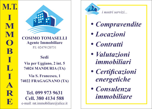 Agenzia M.T. Immobiliare Di Tomaselli Cosimo - Thumbnail
