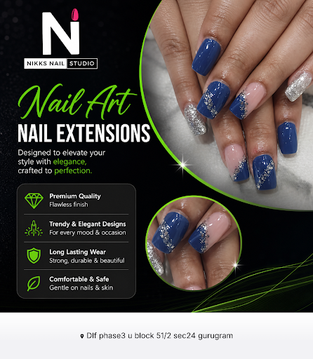Nikks Nails Studio specializes in stunning nail art nail extensions that elevate your style. Conv… post image