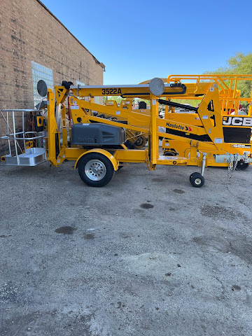 Front view of A USA Rentals in Chicago - Verified Equipment Rental Agency nearby.