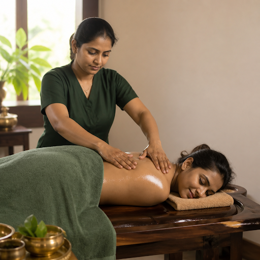 Experience the healing touch of traditional Ayurvedic massage at Dhanvantari Ayurved Panchakarm a… post image