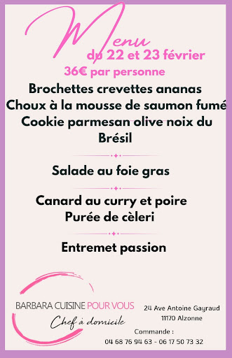 Photo 1 - Barbara cuisine pour vous