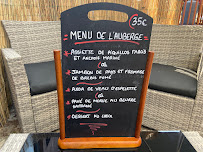 Menu Hotel restaurant 