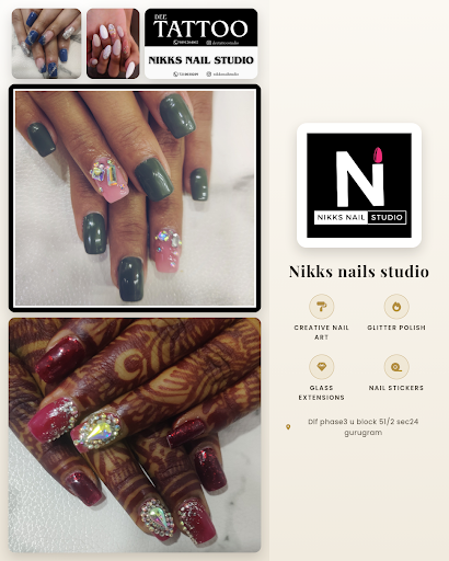 Nikks Nails Studio specializes in glass nail extensions, nail art, and glitter polishes. Add a un… post image