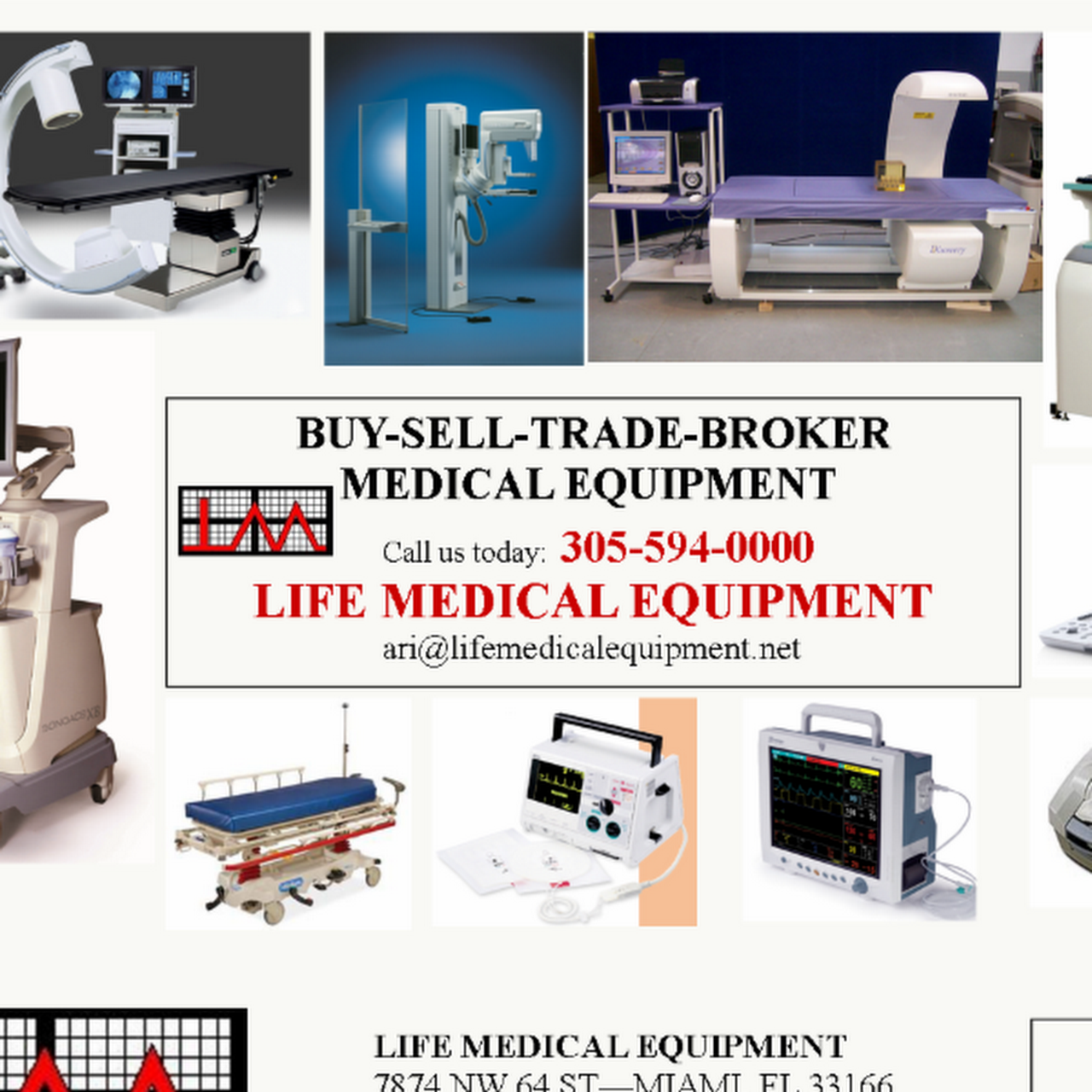 Life Medical Equipment Medical Equipment Supplier in Miami