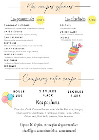 Menu La Table du Grand Cerf Page 2