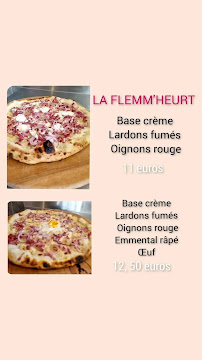 Menu L’Heurt de la Pizza Page 2