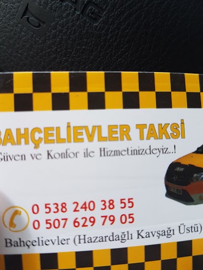 elazig bahcelievler taksi