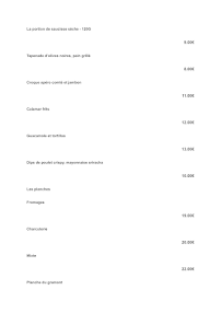 Menu Le Gramont Paris Page 16