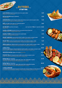 Menu DAWAAT - Restaurant Indien Paris 10 Page 4