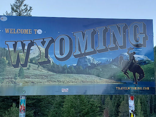 Welcome to Wyoming Sign - Thumbnail