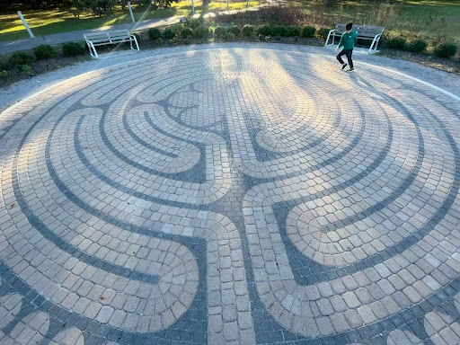 Labyrinth in City Park - Thumbnail