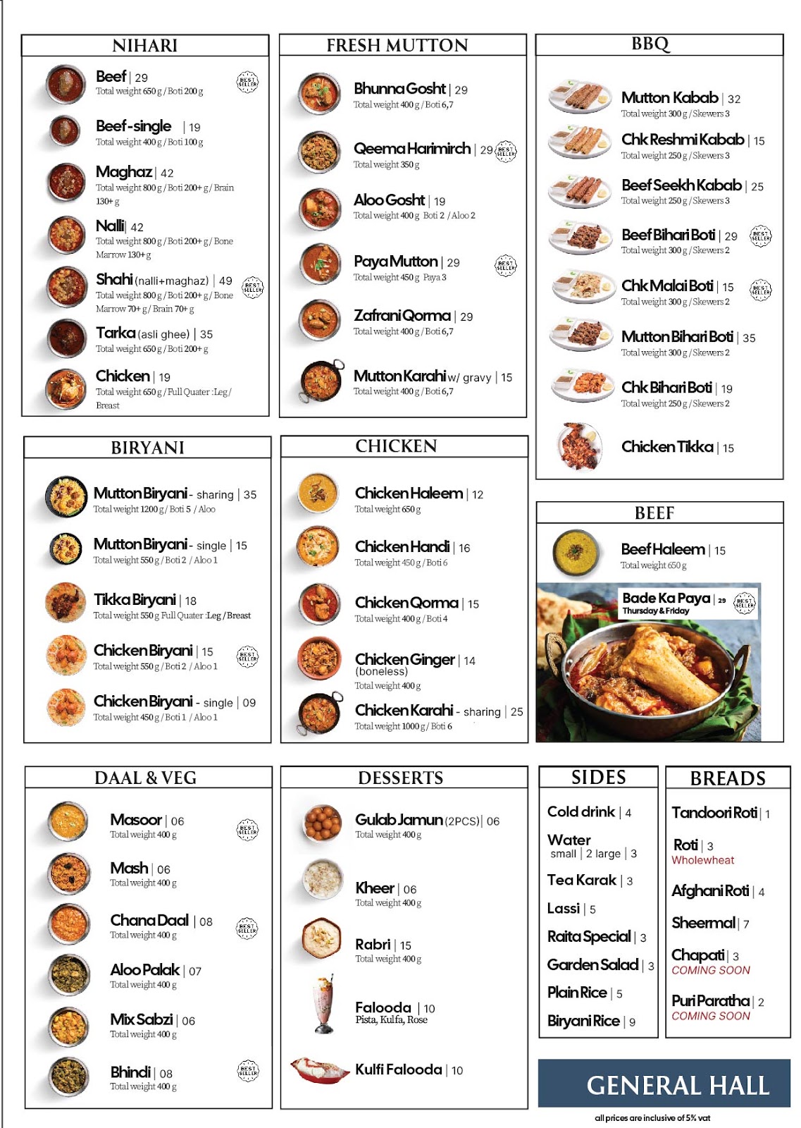 Delhi Restaurant - Pioneers of Nihari - صورة 2