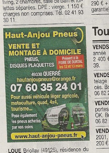 Haut Anjou Pneus - Angers