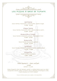 Menu L'Atelier de Francisco - Restaurant italien - Besançon Page 8