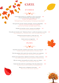 Menu L'escargot 49 Page 1