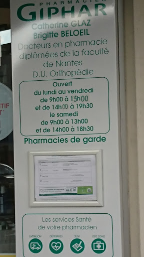 PHARMACIE DE LA BOURGEONNIERE