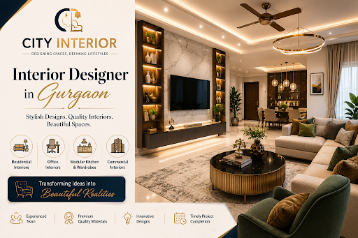 Looking for a trusted interior designer in Gurgaon? City Interior is known for creating stylish,… post image