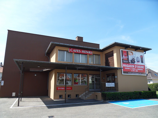 Magasin d'usine Cafés Henri, torréfaction, vente de cafés