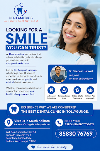 Experience why we are considered the best dental clinic in Tollygunge. post image