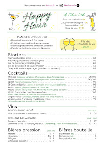 Menu Keshu Paris Page 4