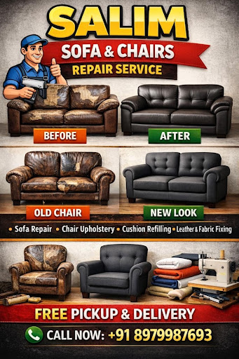 Looking for the best sofa repair service in Faridabad? Salim Sofa & Chairs Repair Service provide… post image