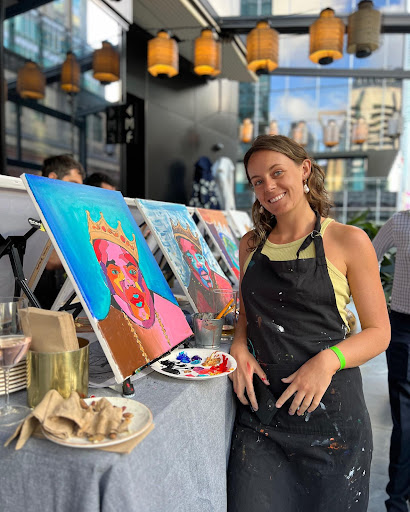 Drip Splash - Paint and Sip Adelaide Gallery - Australia